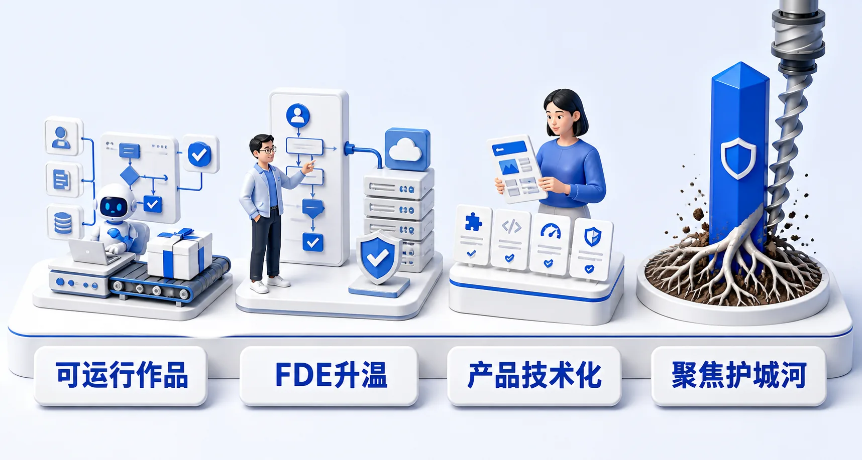 AI职业市场的四个变化：可运行作品、FDE升温、产品技术化、聚焦护城河