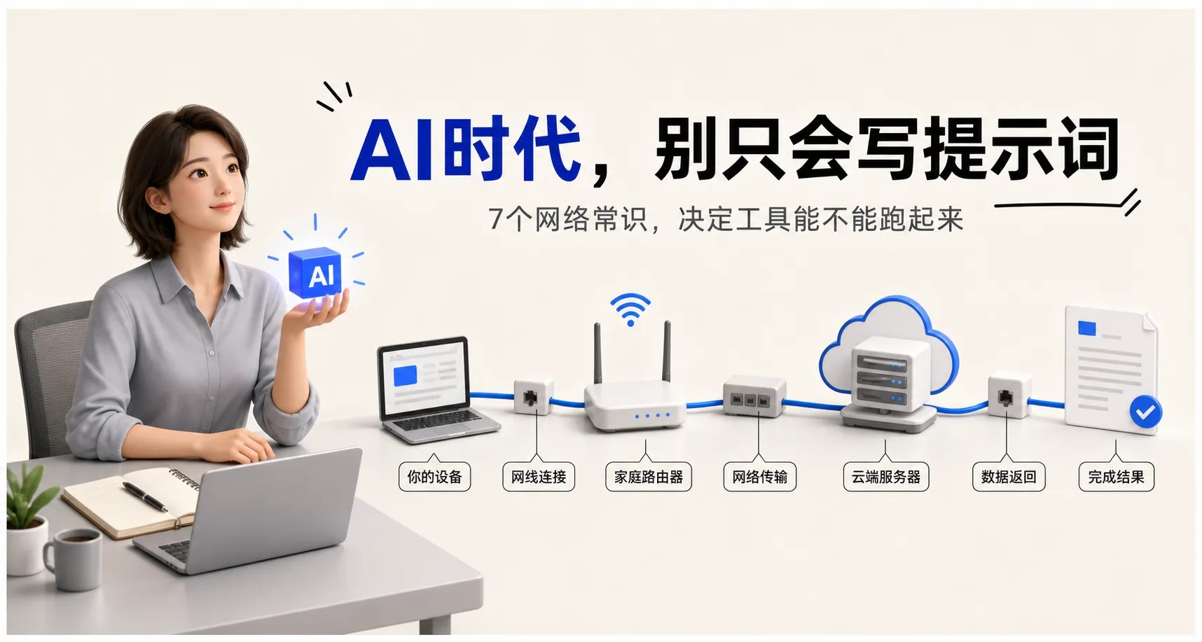 AI时代，别只会写提示词：这7个网络常识，决定工具能不能跑起来