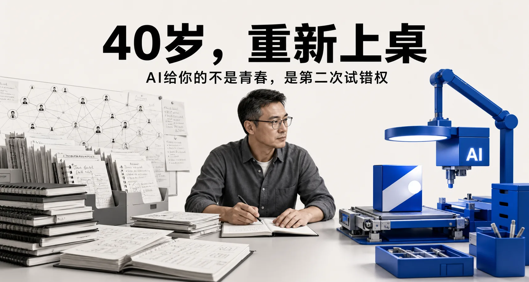 40岁,重新上桌:AI给了你第二次试错权