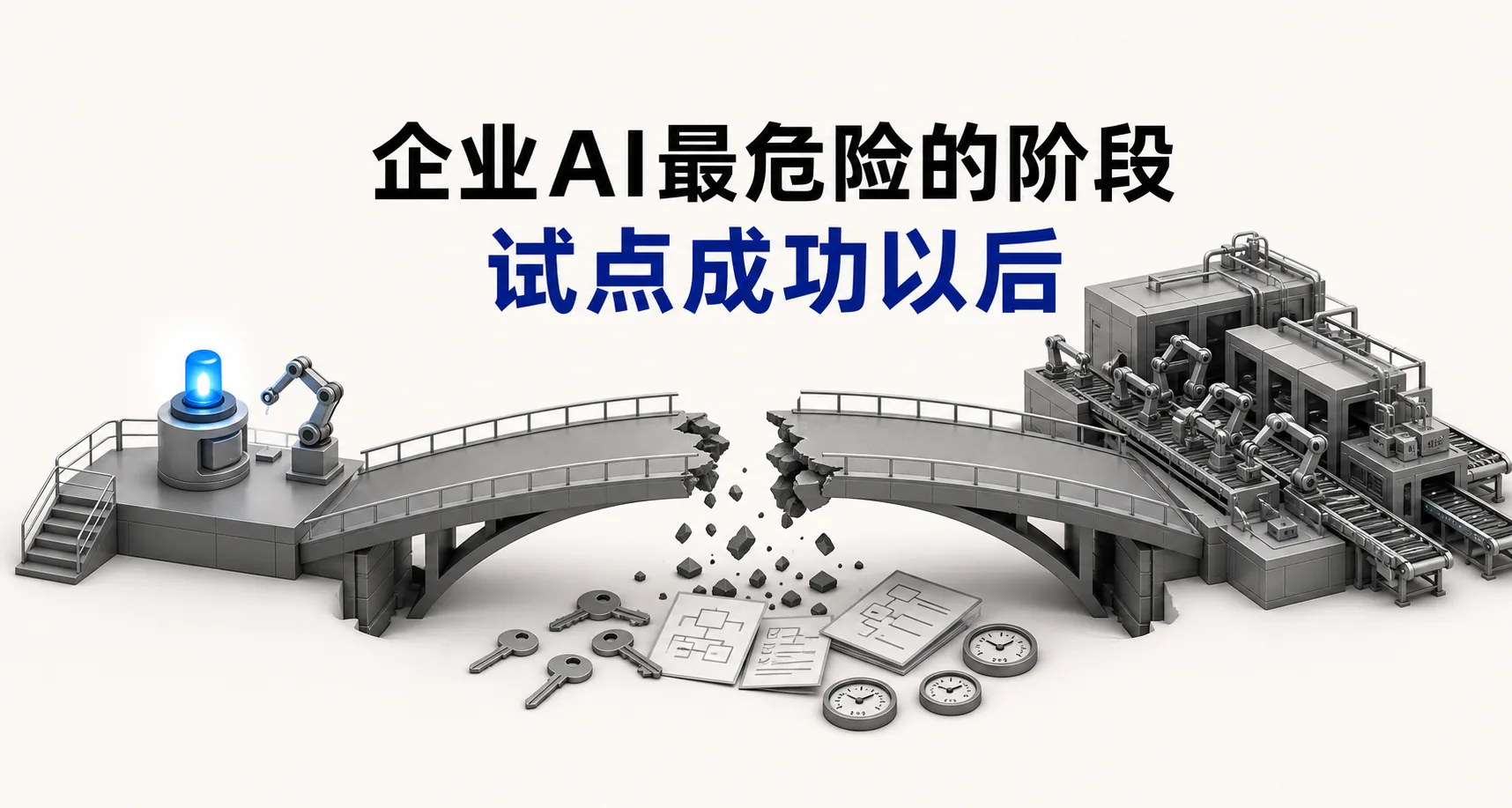 企业AI最危险的阶段：试点成功以后