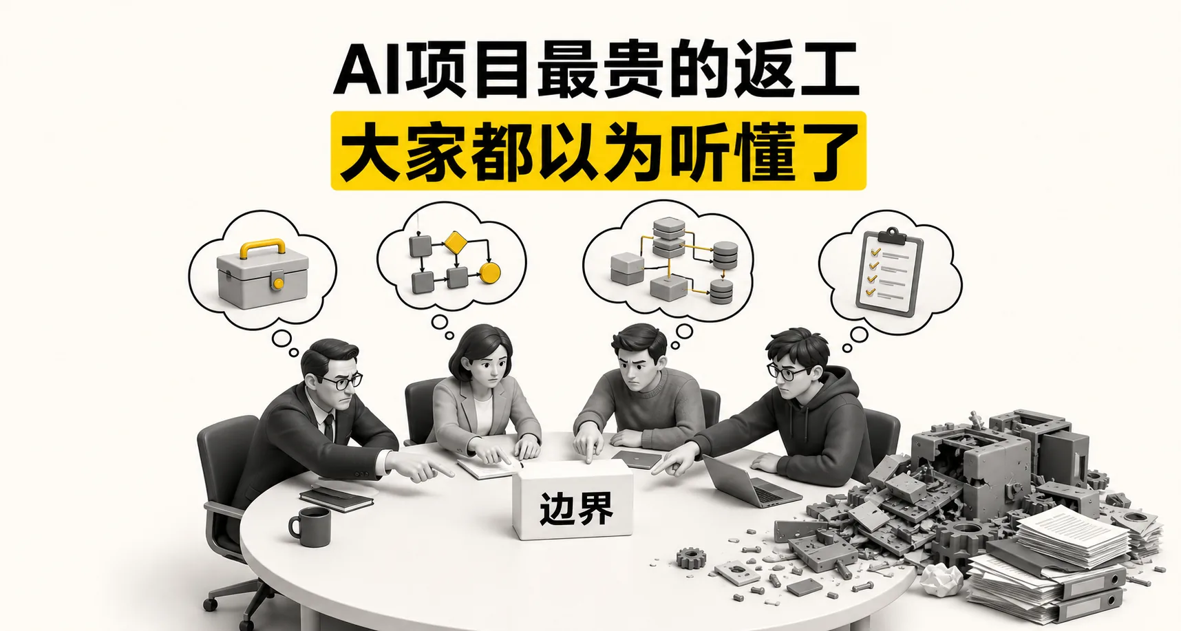 AI项目最贵的返工：大家都以为自己听懂了