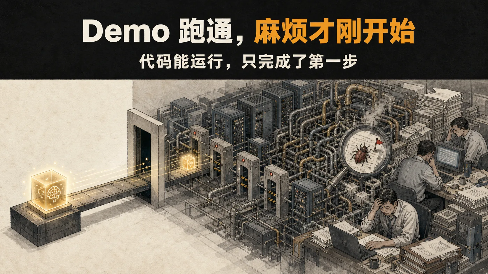 Demo 跑通，麻烦才刚开始