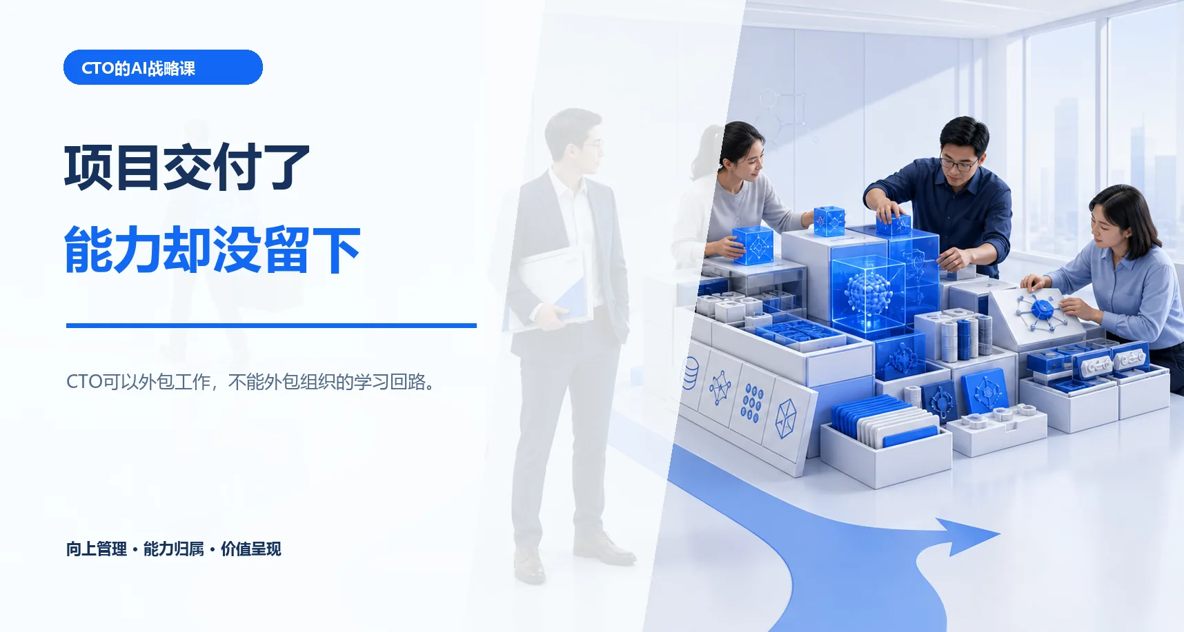 CTO最危险的AI战略：项目交付了，能力却留在供应商手里