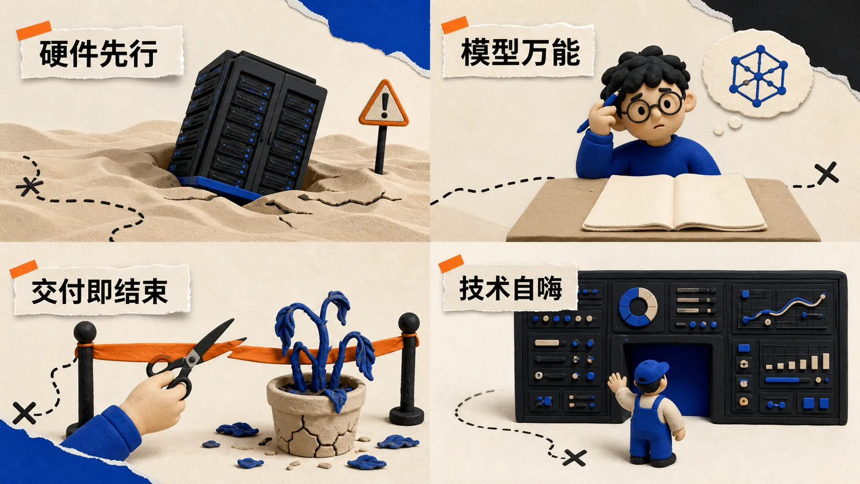 中小企业AI落地的四个典型陷阱